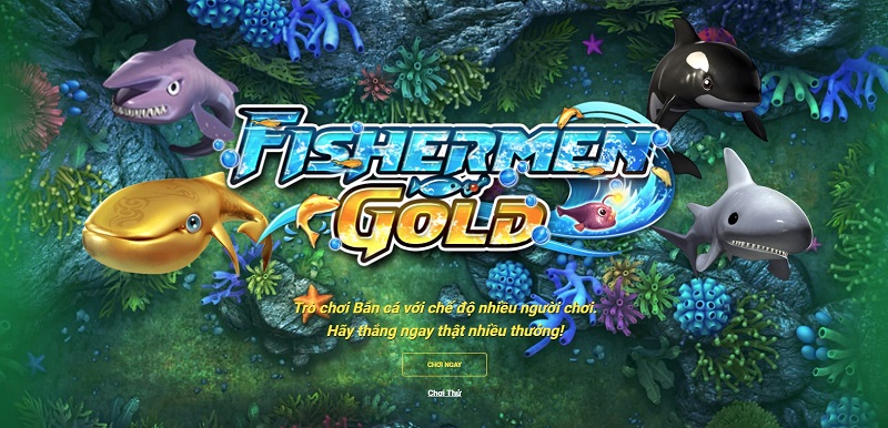 nhấn chọn vào chơi ngay để bắt đầu chơi fishermen gold fb88
