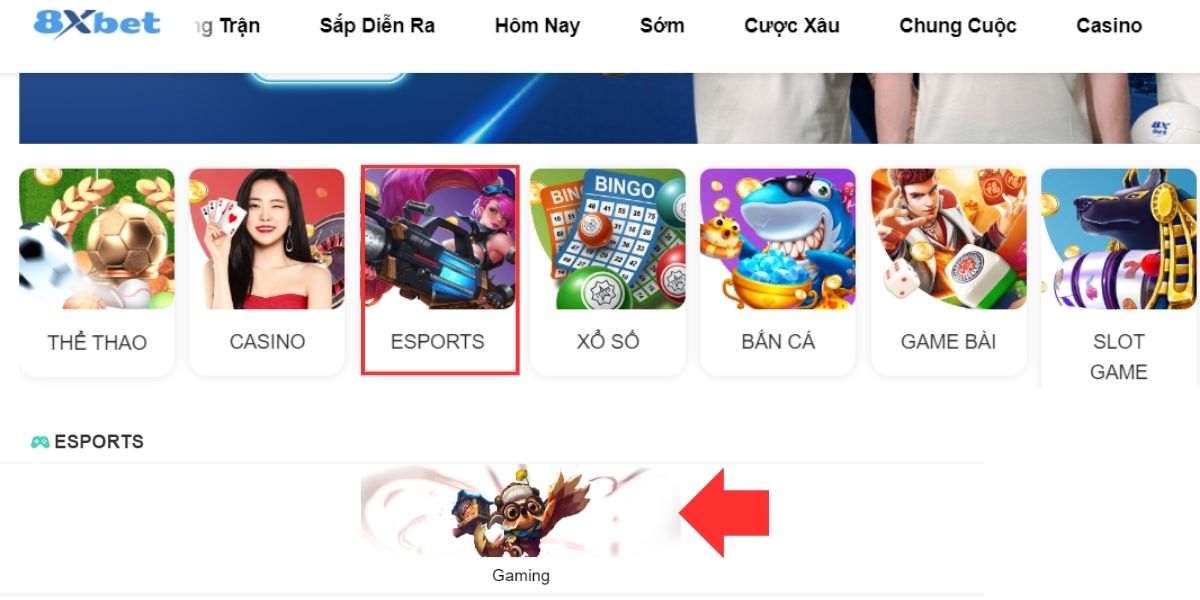 chọn trang esport để chơi cá cược valorant 8xbet